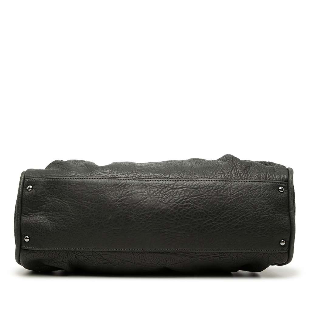 Chanel Calfskin Lady Braid Shoulder Bag Black Leather Very good condition - Inside View