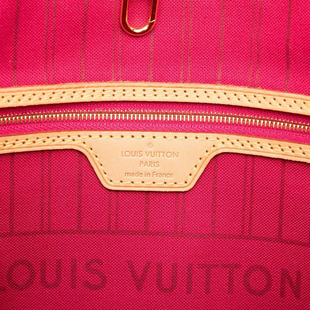Louis Vuitton Monogram Patches Neverfull MM Brown Very good condition - Box View