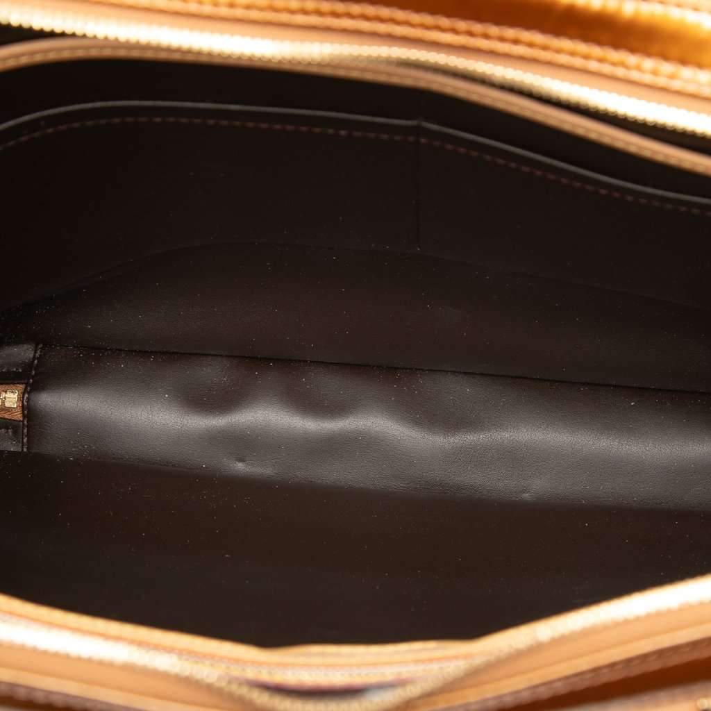 Louis Vuitton Monogram Vernis Van Damme Brown Leather Good condition - Model View