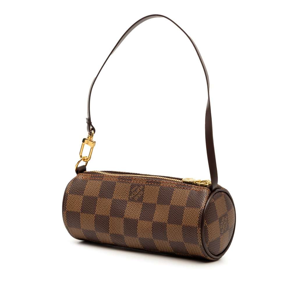 Louis Vuitton Damier Ebene Papillon Pochette Brown Very good - Back View