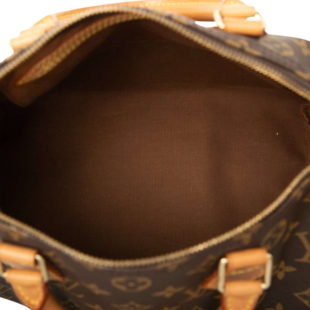 Louis Vuitton Monogram Speedy 30 Brown Very good - Model View