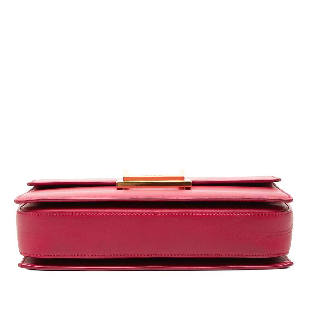 Saint Laurent Medium Leather Lulu Crossbody Pink Leather Very good condition - Inside View