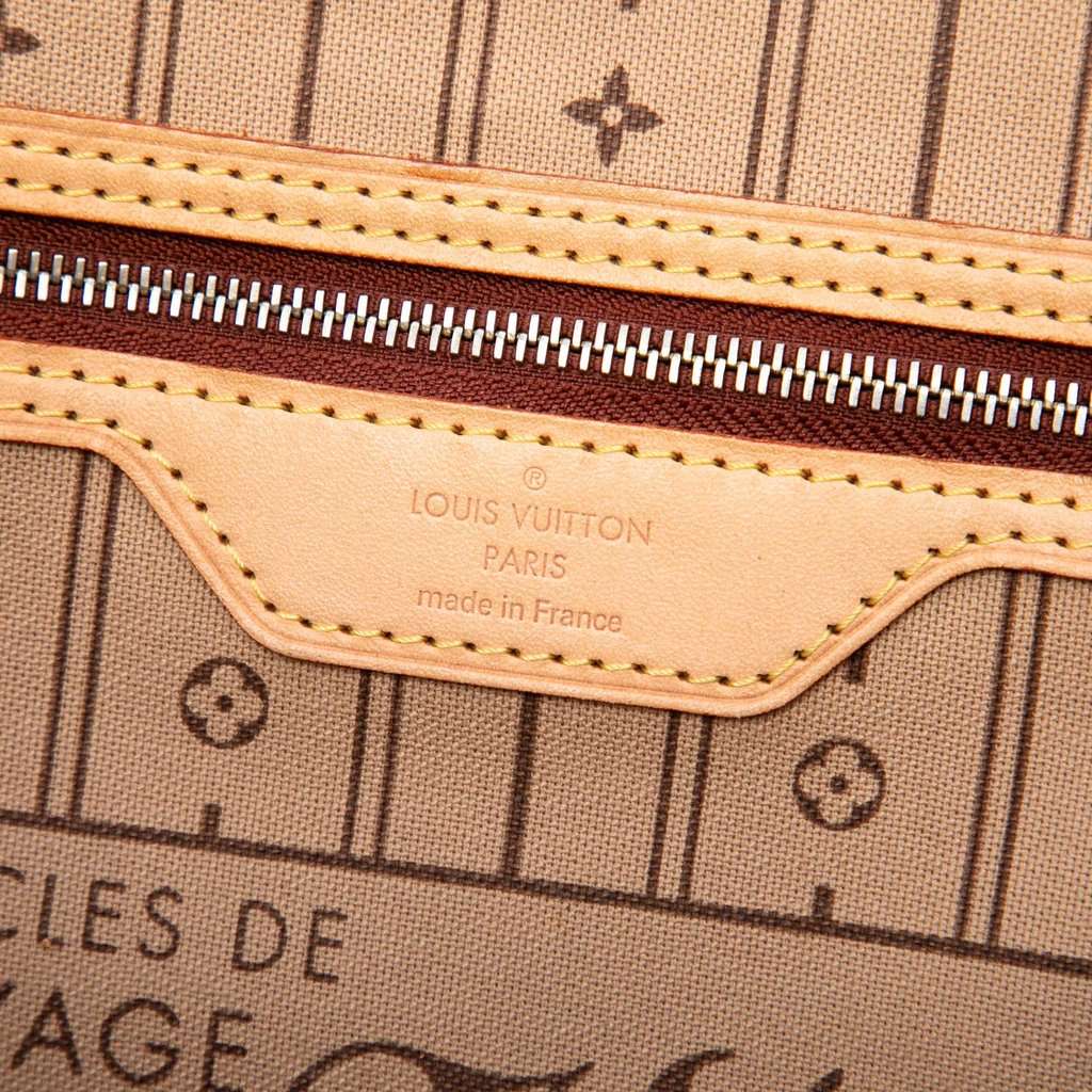 Louis Vuitton Monogram Neverfull MM Brown Very good condition - Box View