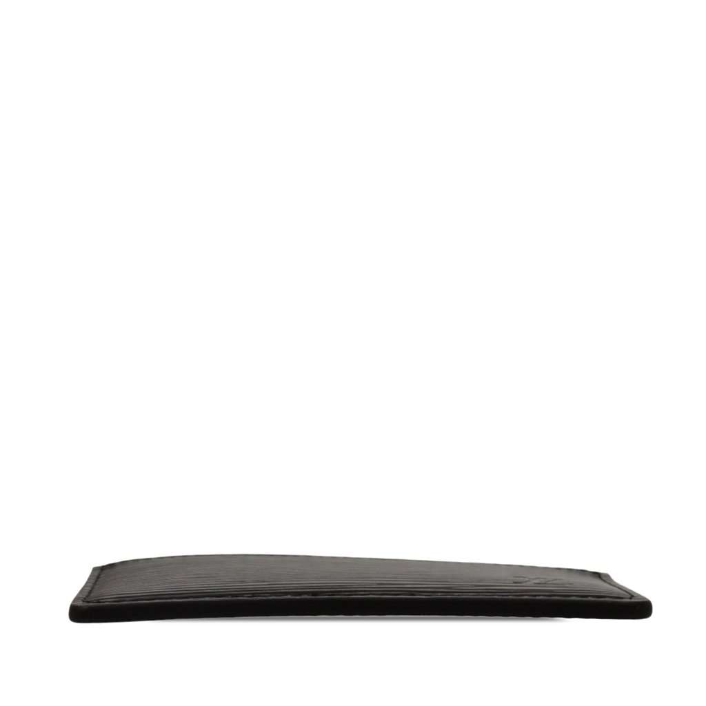Louis Vuitton Epi Card Holder Black Leather Very good condition - Inside View
