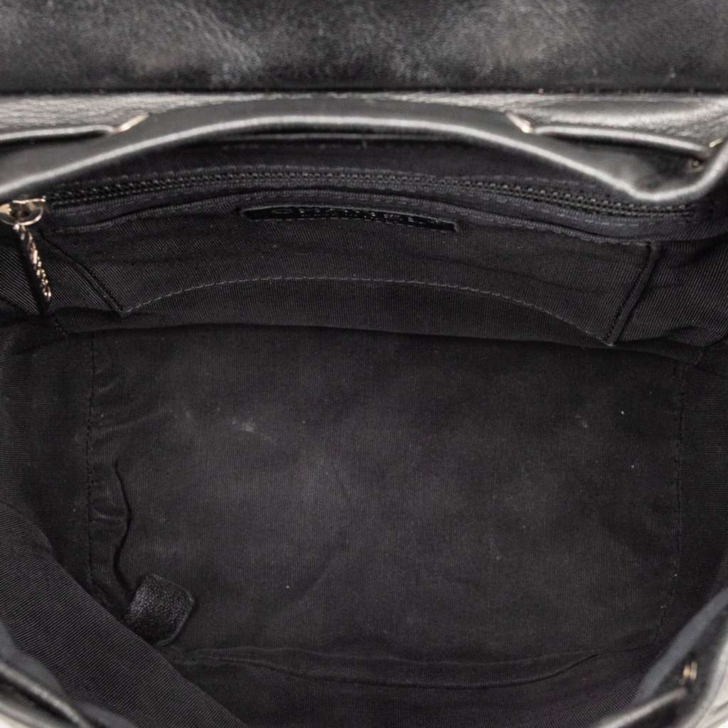 Chanel Small Lambskin Urban Spirit Backpack Black Leather Very good condition - Model View