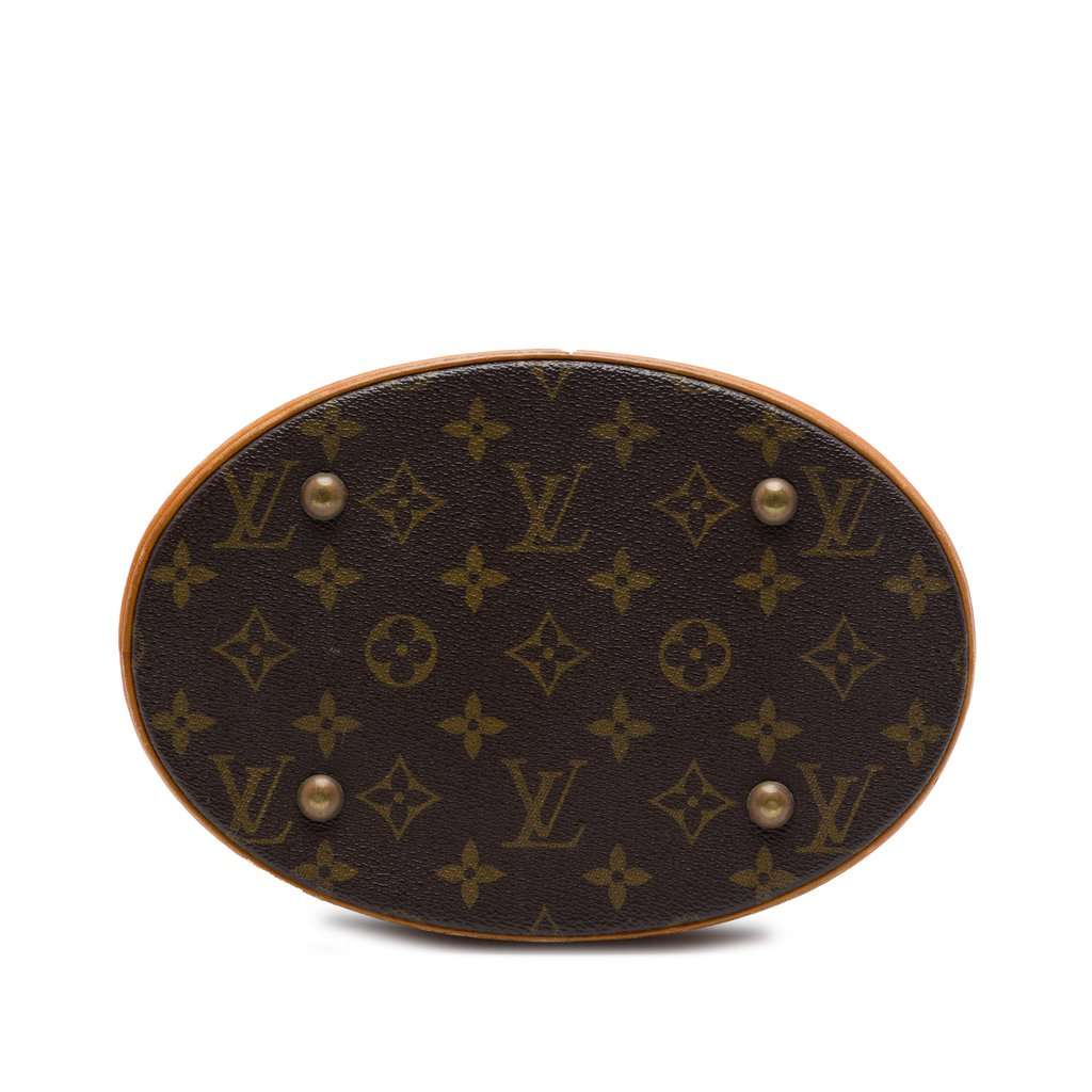 Louis Vuitton Monogram Petit Bucket Brown Very good - Inside View