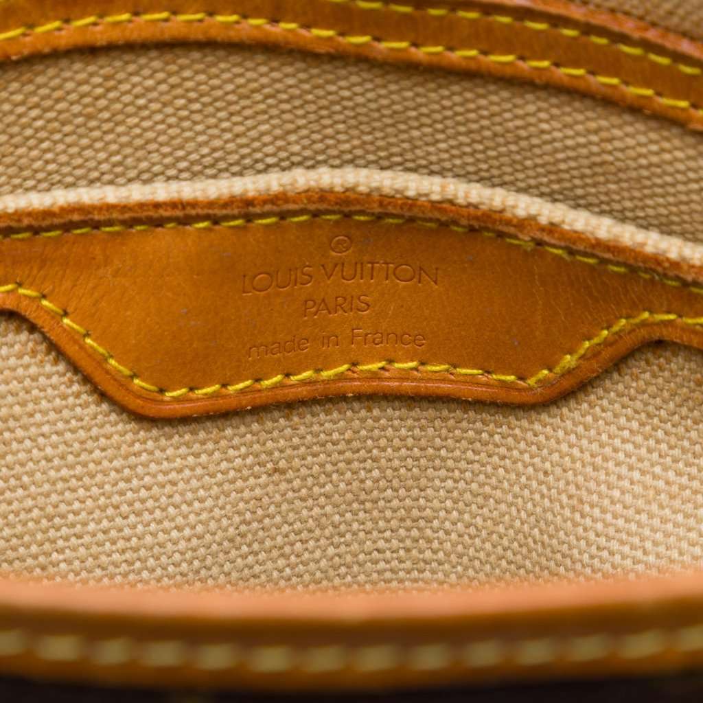 Louis Vuitton Monogram Petit Bucket Brown Very good - Box View
