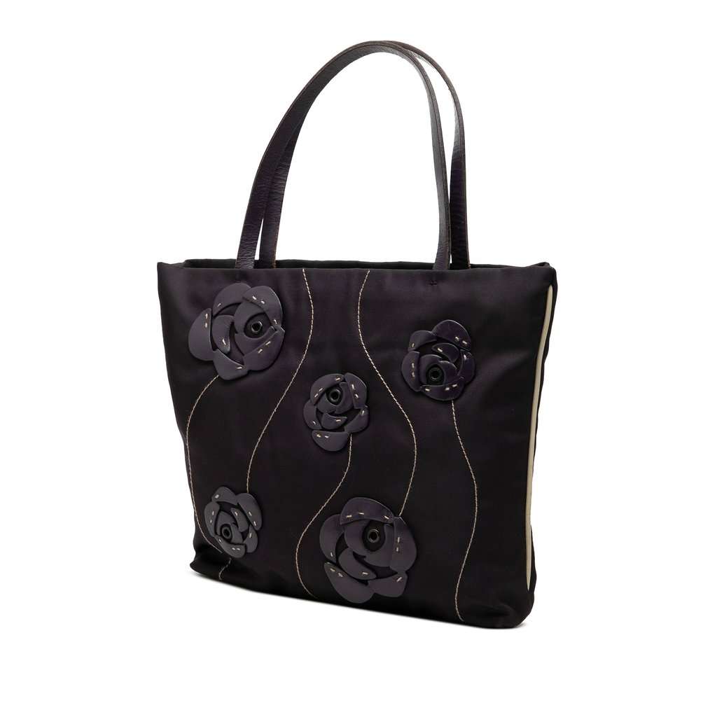 Prada Rosette Tessuto Tote Black Very good condition - Back View