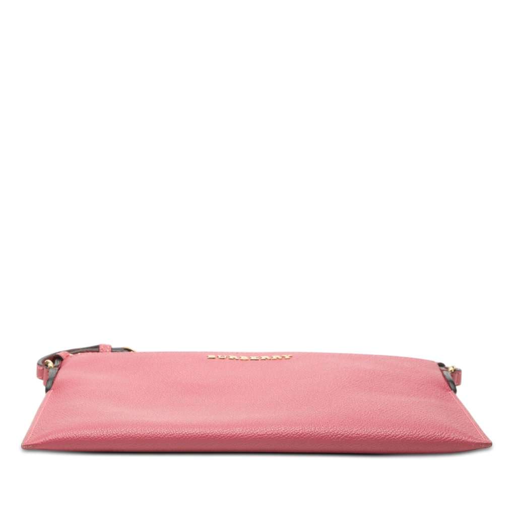 Burberry Grained Leather Peyton Crossbody Pink Leather Very good condition - Inside View