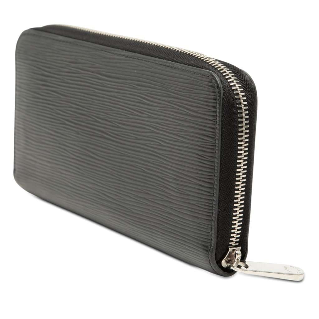 Louis Vuitton Epi Zippy Long Wallet Black Leather Very good - Back View