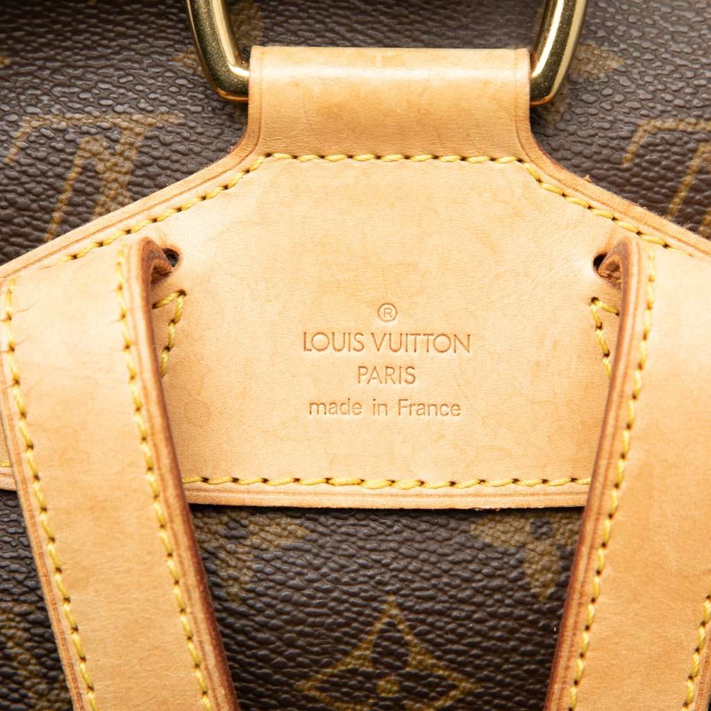Louis Vuitton Monogram Montsouris MM Brown Very good - Box View
