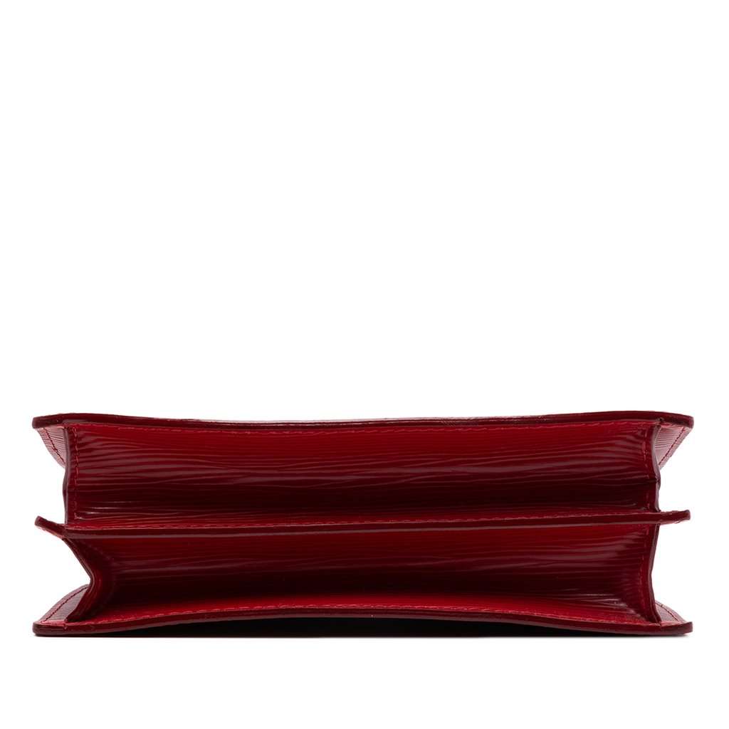 Louis Vuitton Epi Sevigne Satchel Red Leather Very good condition - Inside View