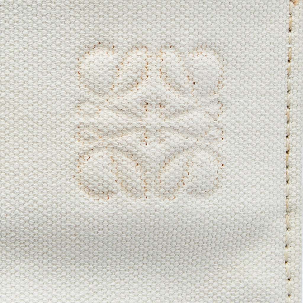LOEWE Canvas Anagram Toast Tote White Good - Box View