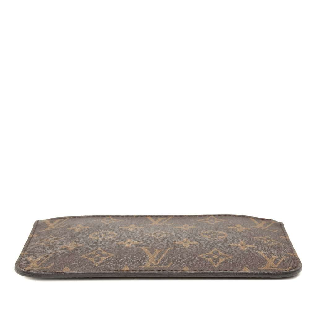 Louis Vuitton Monogram Neverfull PM Pouch Brown Very good condition - Inside View