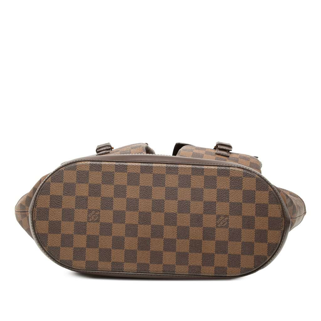Louis Vuitton Damier Ebene Manosque GM Brown Very good - Inside View