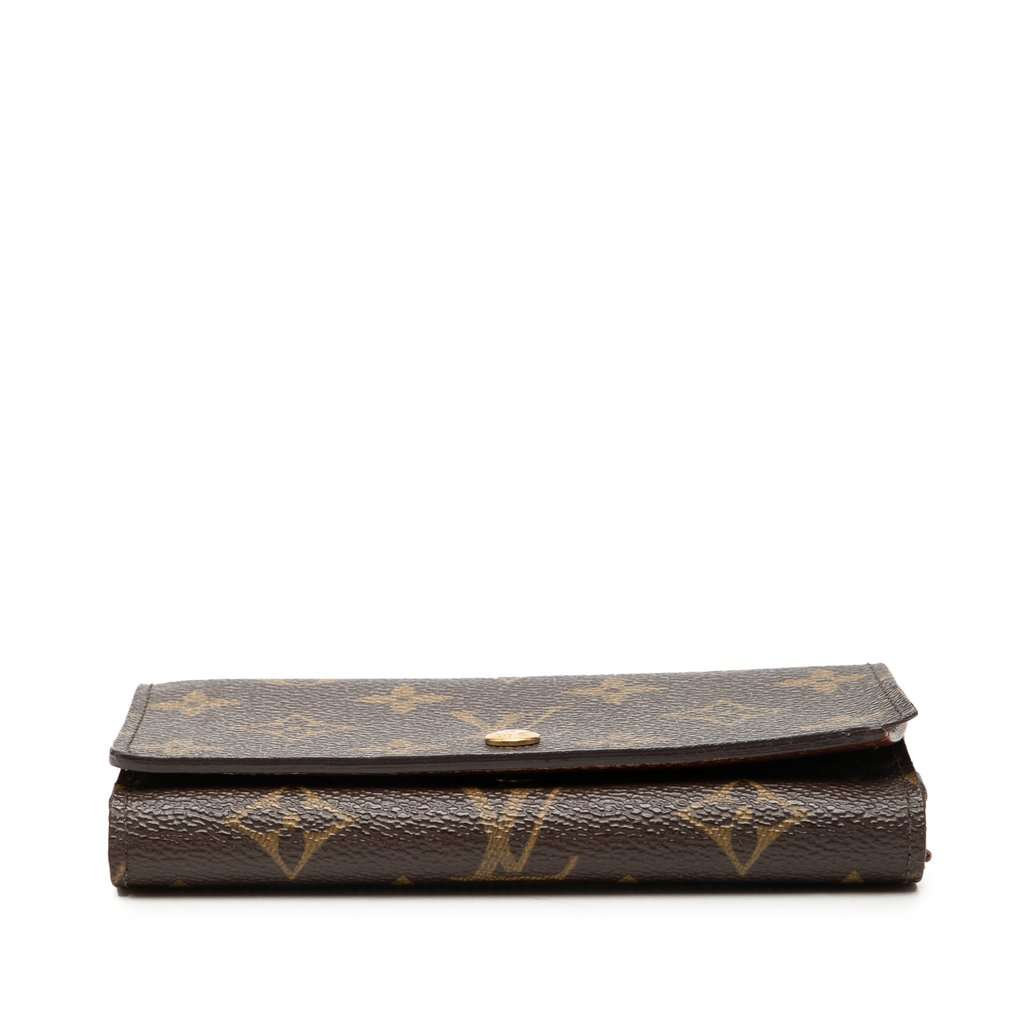 Louis Vuitton Monogram Porte Monnaie Tresor Wallet Brown Very good condition - Inside View