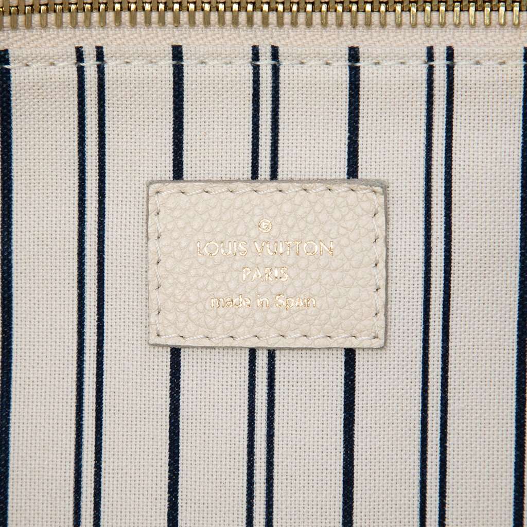 Louis Vuitton Monogram Empreinte Citadine PM White Leather Very good condition - Box View