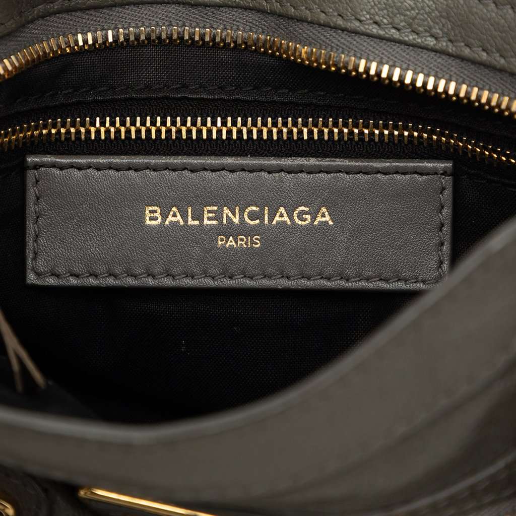 Balenciaga Mini Goatskin Motocross Classic Metallic Edge City Satchel MultiColor Leather Very good - Box View