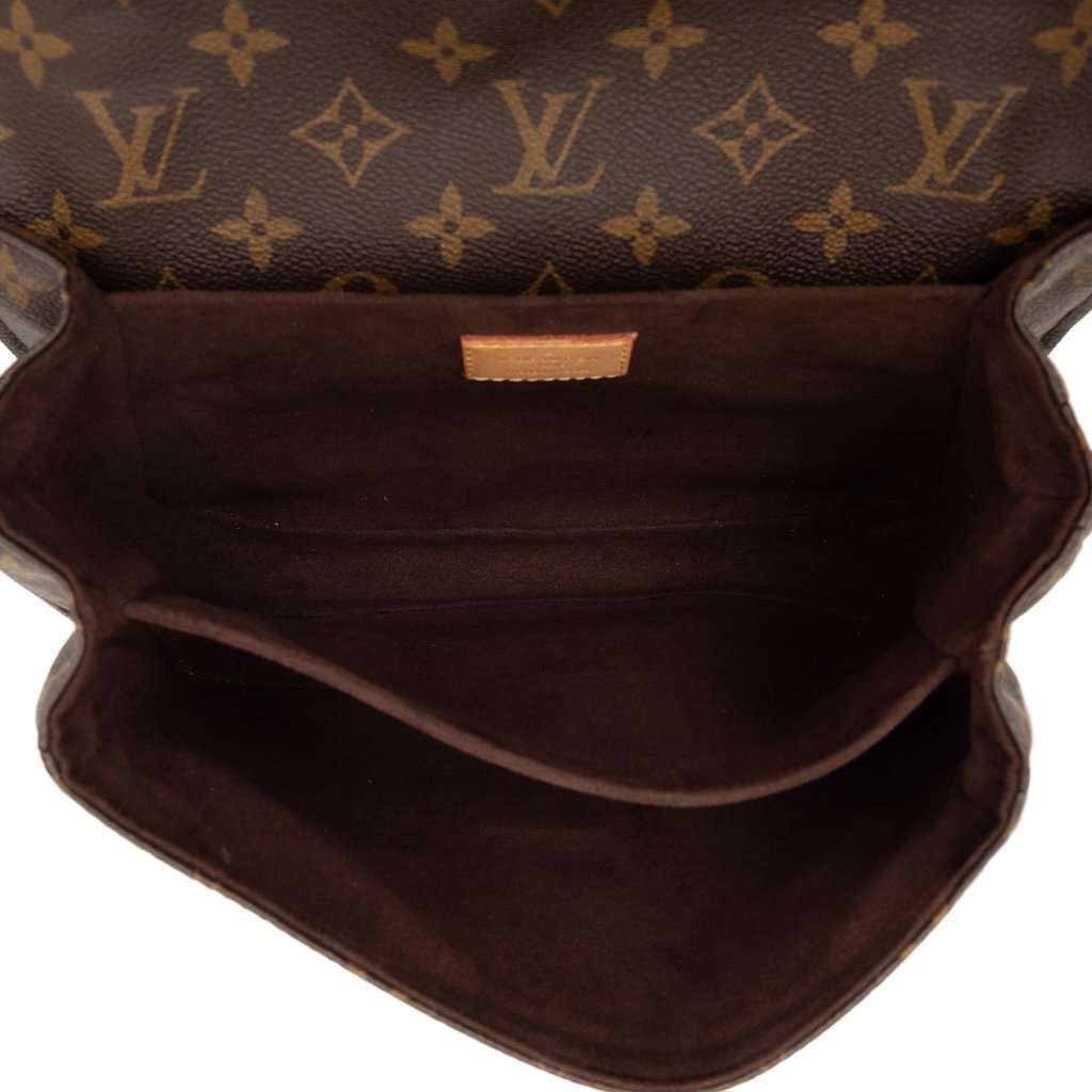 Louis Vuitton Monogram Pochette Metis Brown Very good condition - Model View
