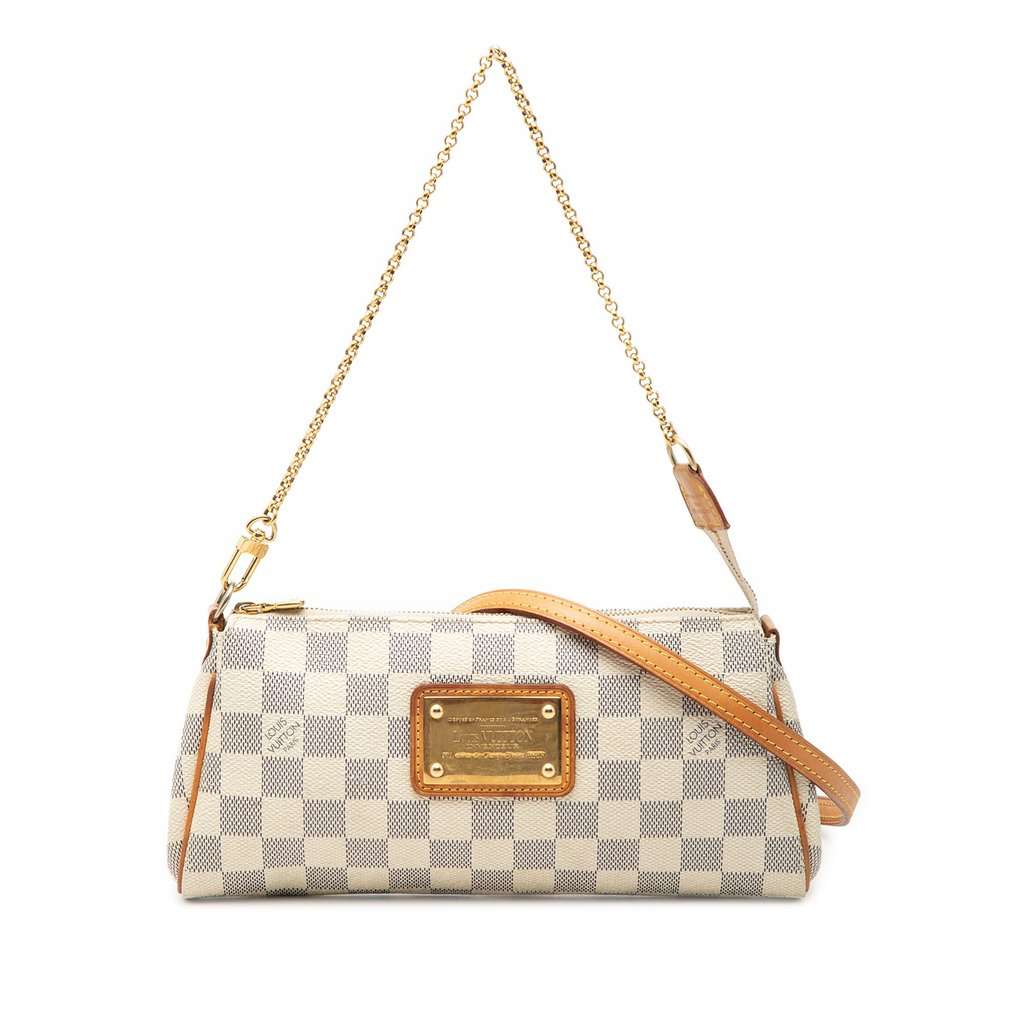 Louis Vuitton Damier Azur Eva White Very good condition - Front View