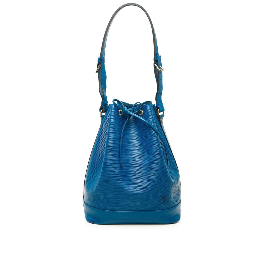 Louis Vuitton Epi Noe GM Blue Leather Very good - Front View
