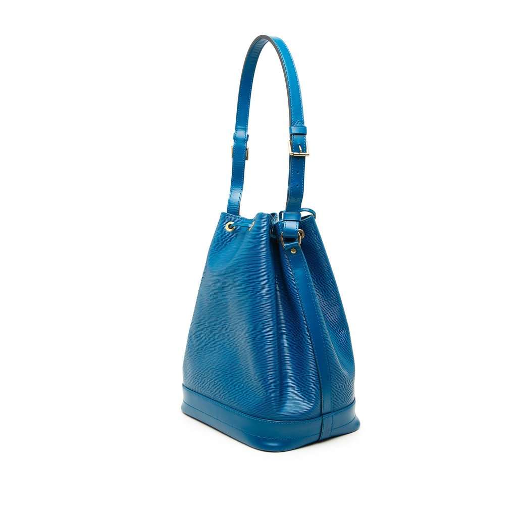 Louis Vuitton Epi Noe GM Blue Leather Very good - Back View