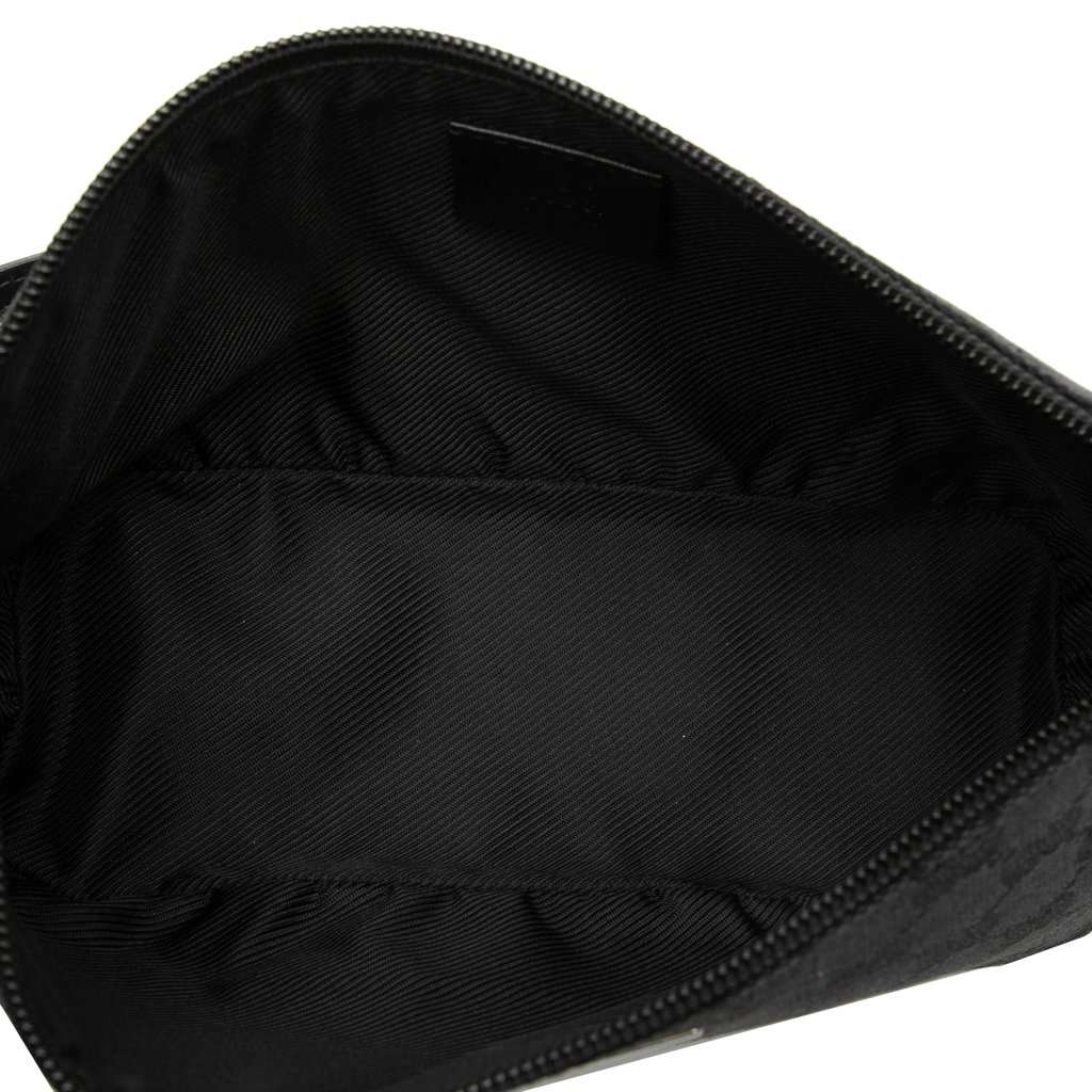 Gucci GG Canvas Boat Black Very good - Model View