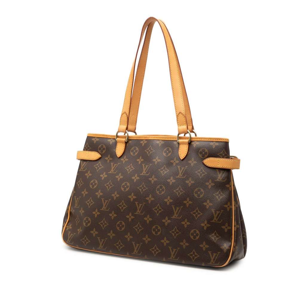 Louis Vuitton Monogram Batignolles Horizontal Brown Good - Back View