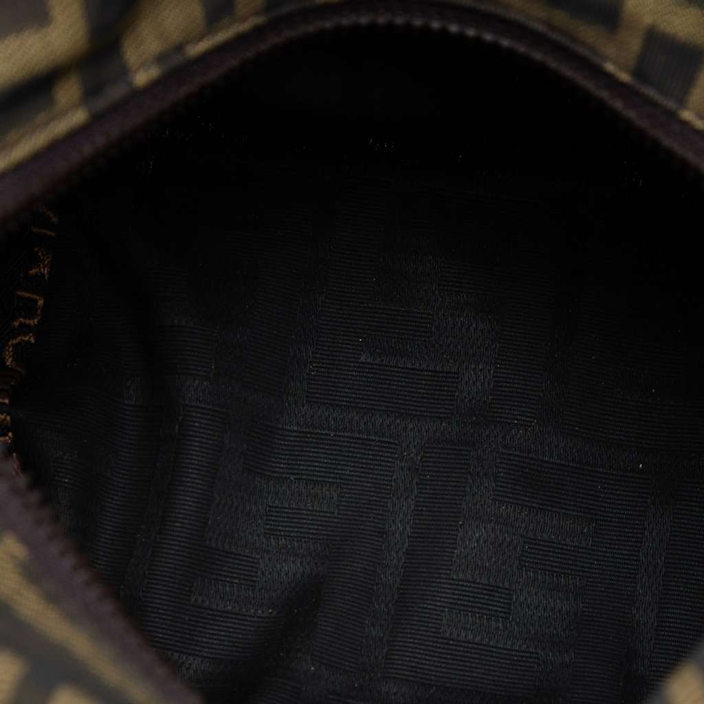 Fendi Mini Zucca Canvas Handbag Brown Very good condition - Model View