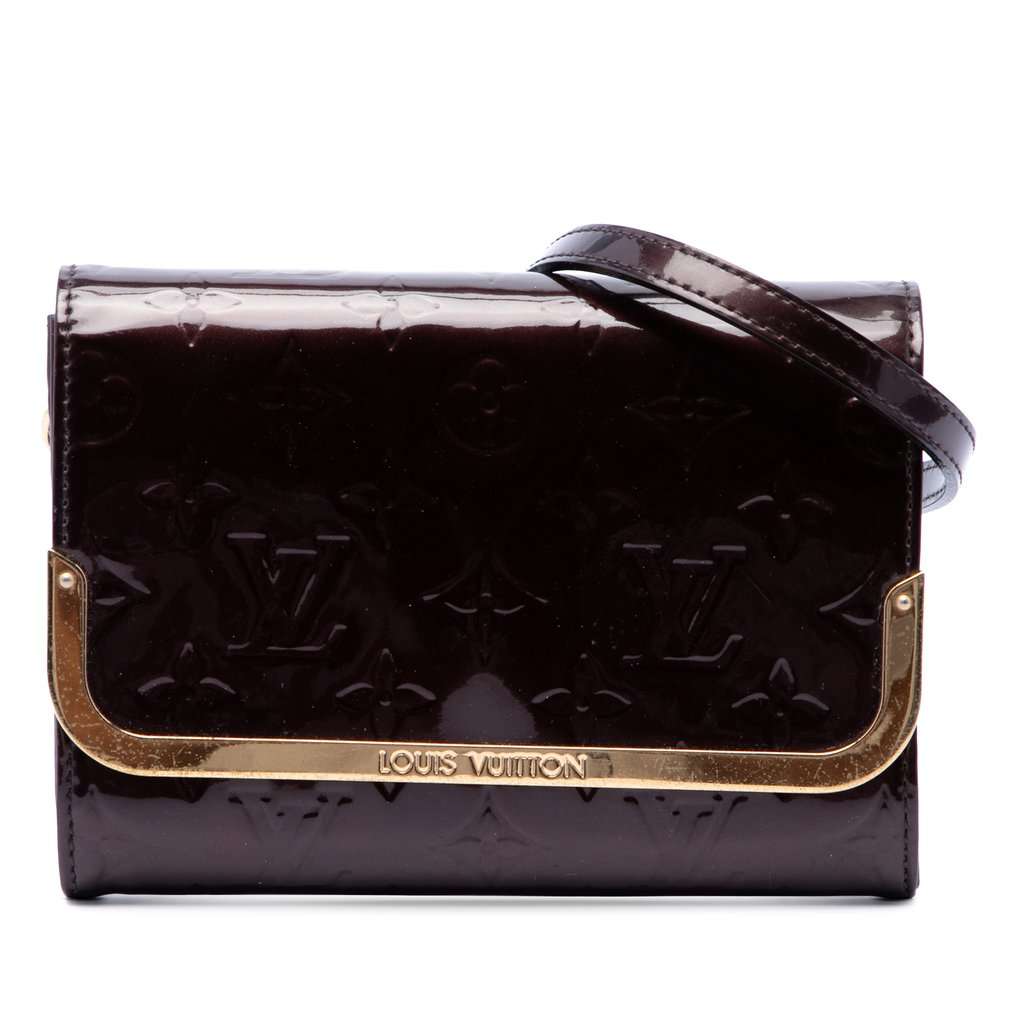 Louis Vuitton Monogram Vernis Rossmore PM Purple Leather Very good - Front View