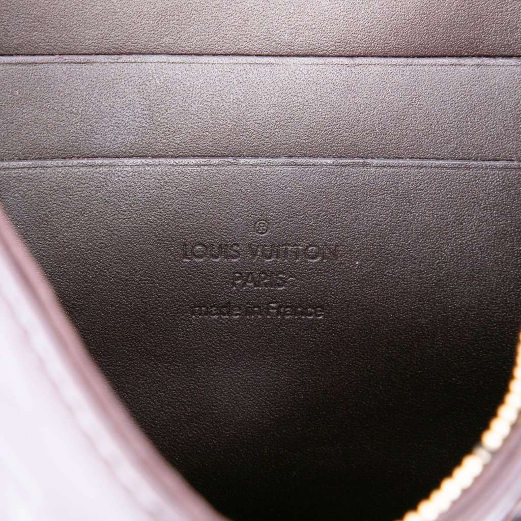Louis Vuitton Monogram Vernis Rossmore PM Purple Leather Very good - Box View
