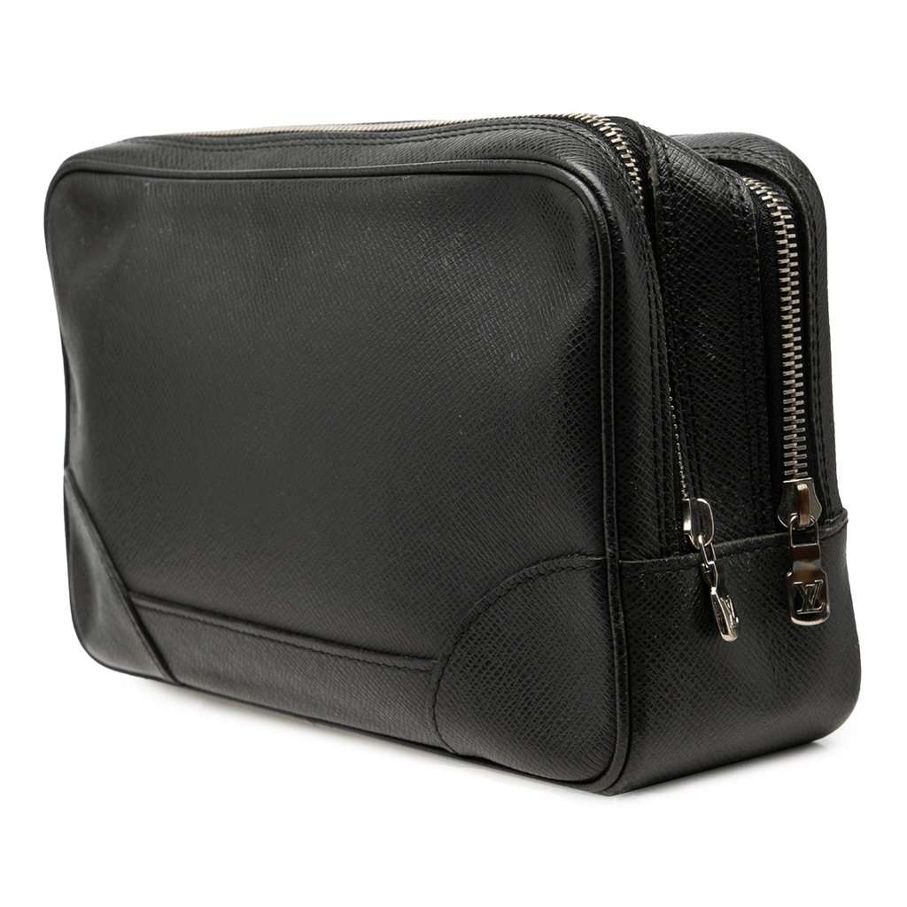 Louis Vuitton Taiga Neo Pavel Black Leather Very good - Back View