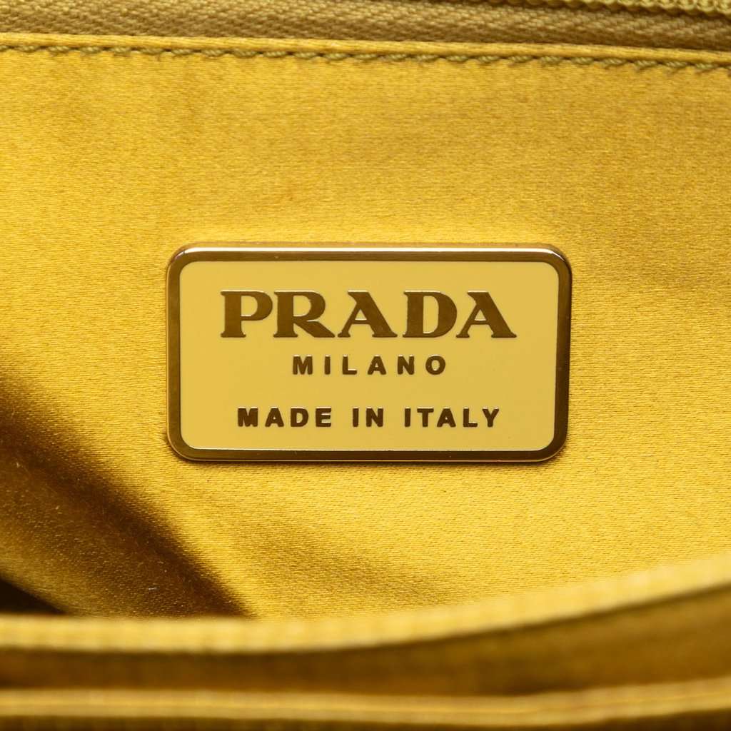 Prada Canvas Tote Beige Very good condition - Box View