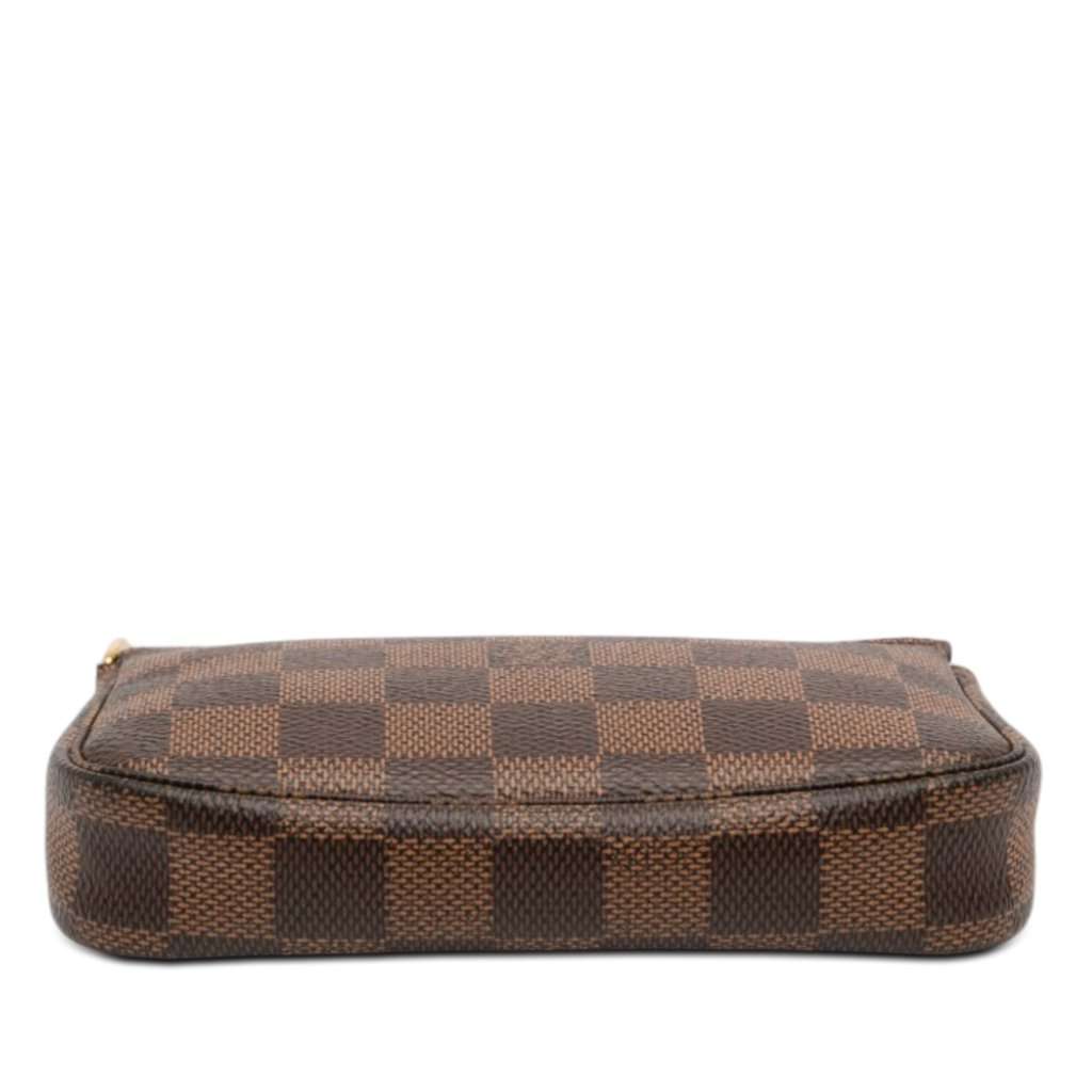 Louis Vuitton Damier Ebene Mini Pochette Accessoires Brown Very good - Inside View