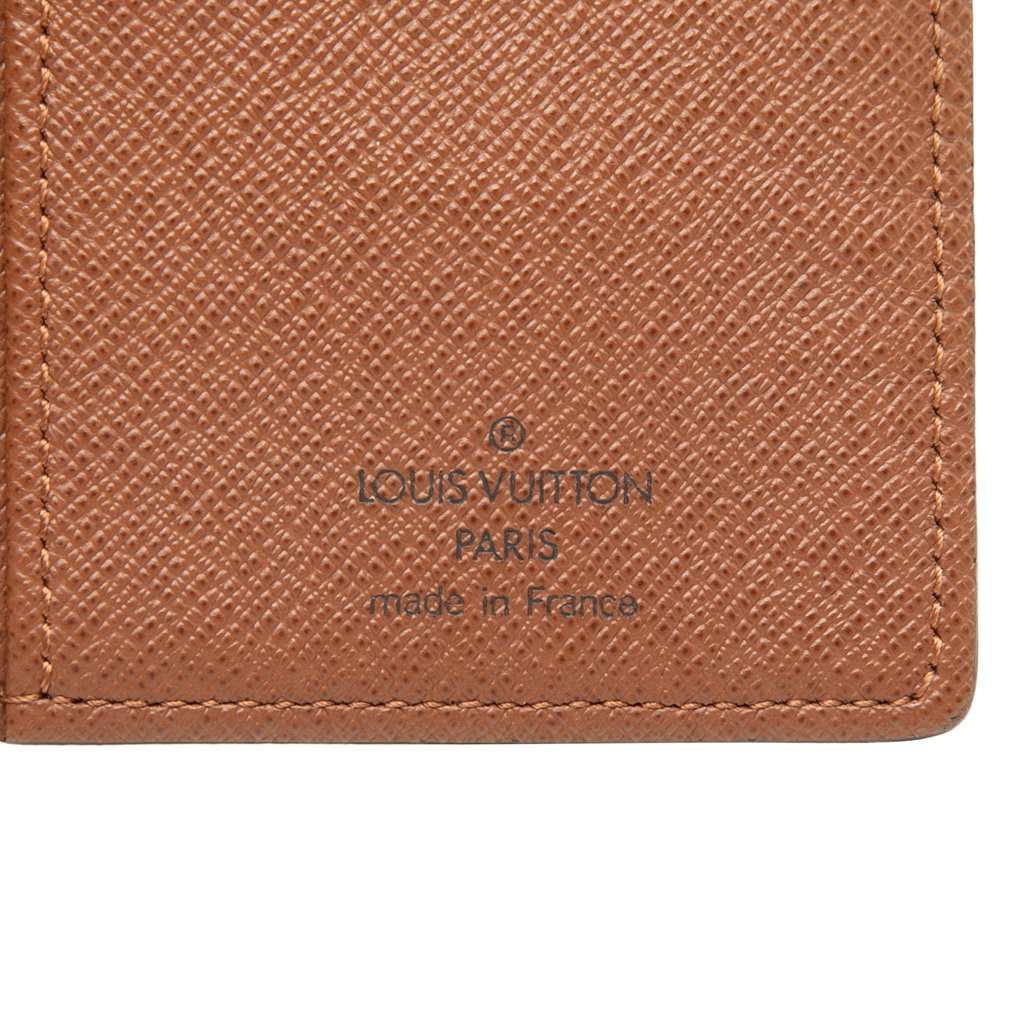 Louis Vuitton Monogram Brazza Long Wallet Brown Very good condition - Box View