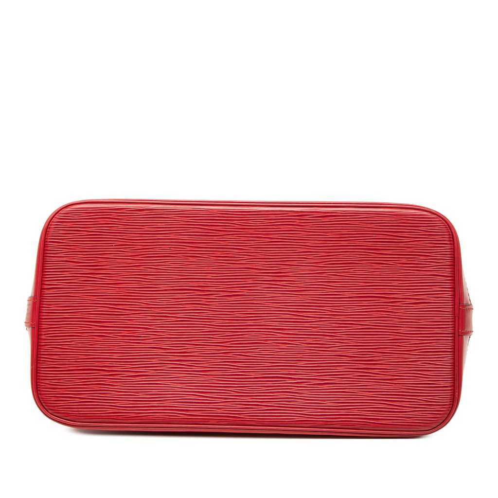 Louis Vuitton Epi Alma PM Red Leather Very good - Inside View