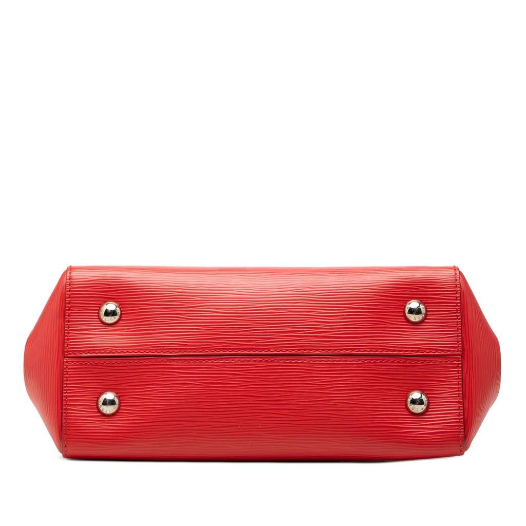 Louis Vuitton Epi Marly MM Red Leather Very good condition - Inside View