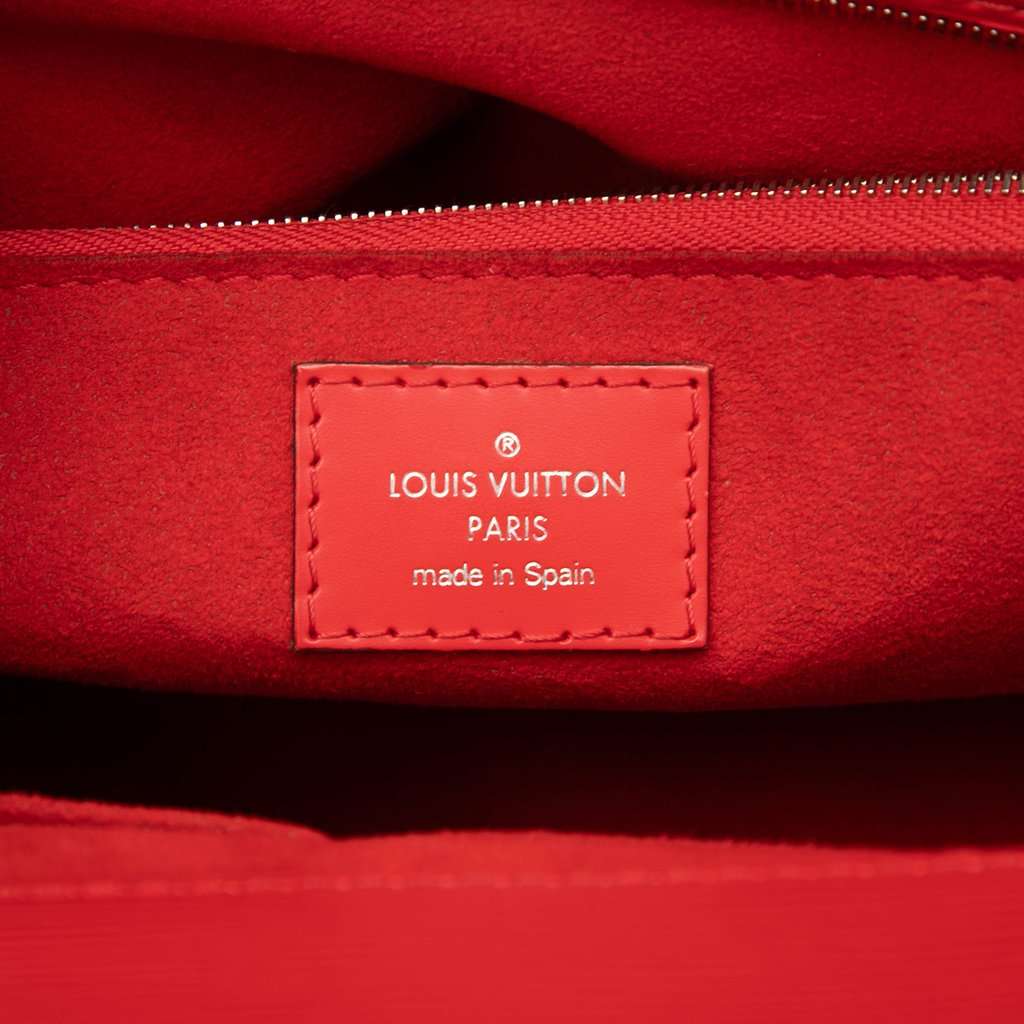 Louis Vuitton Epi Marly MM Red Leather Very good condition - Box View