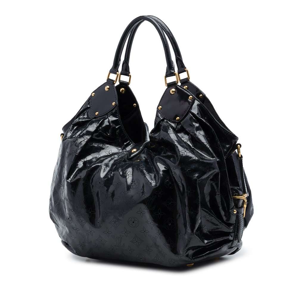 Louis Vuitton Monogram Vernis Mahina Surya XL Black Leather Very good - Back View