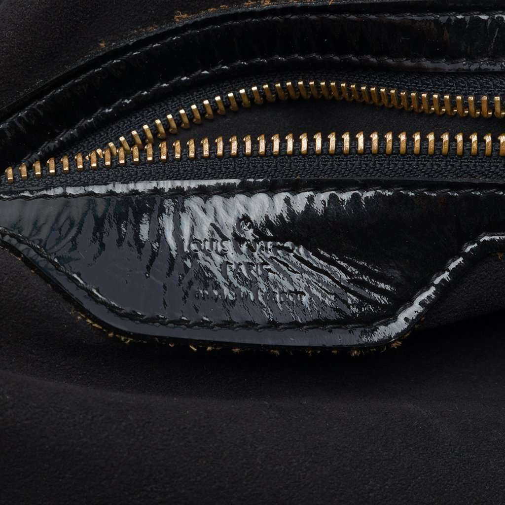 Louis Vuitton Monogram Vernis Mahina Surya XL Black Leather Very good - Box View