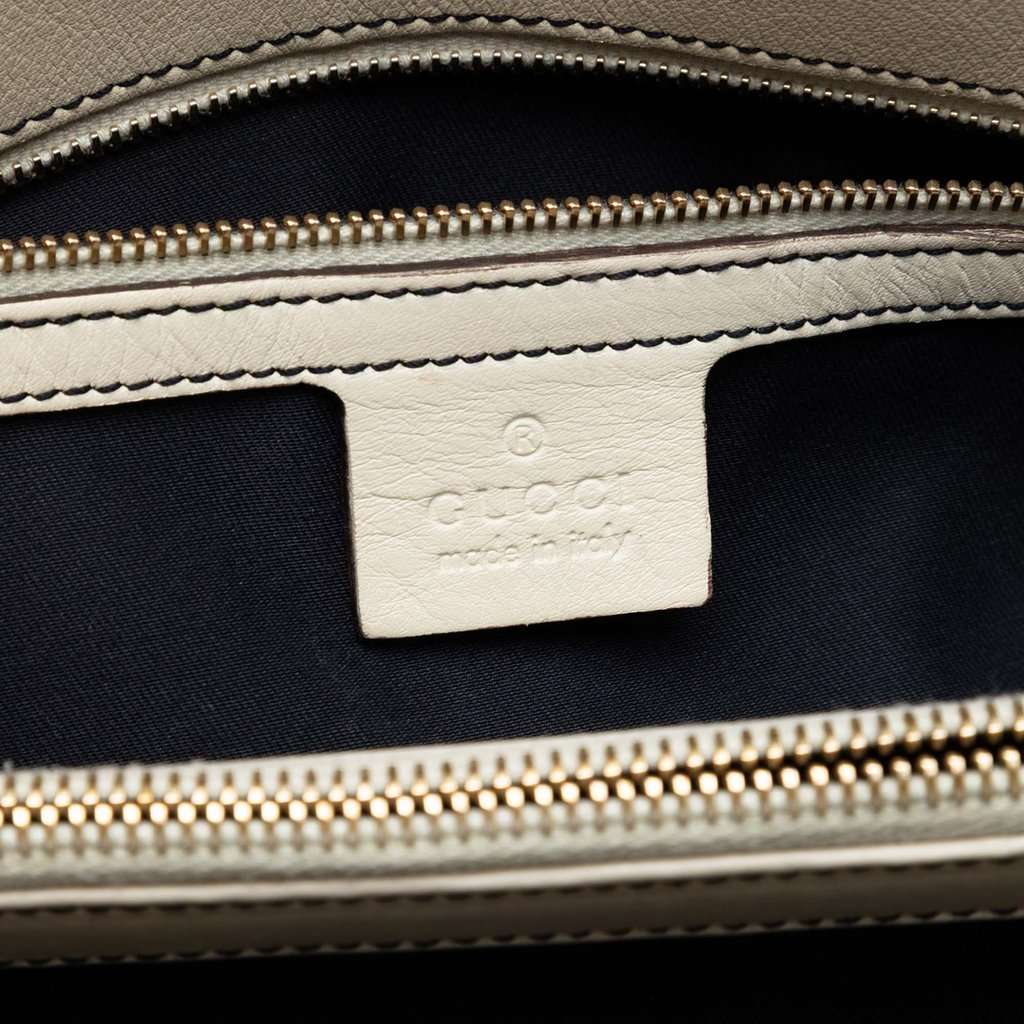 Gucci GG Canvas Web Handbag Beige Very good condition - Box View