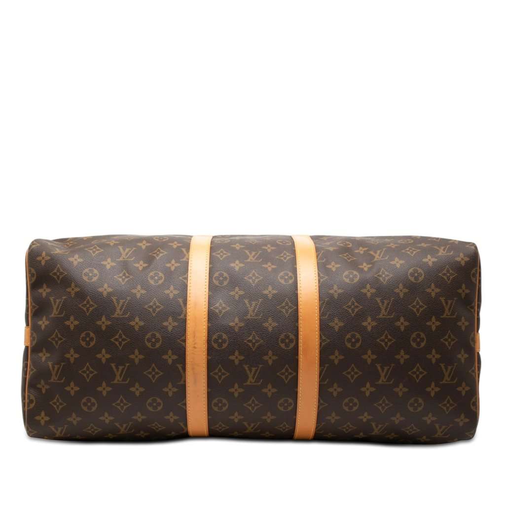 Louis Vuitton Monogram Keepall Bandouliere 55 Brown Very good condition - Inside View