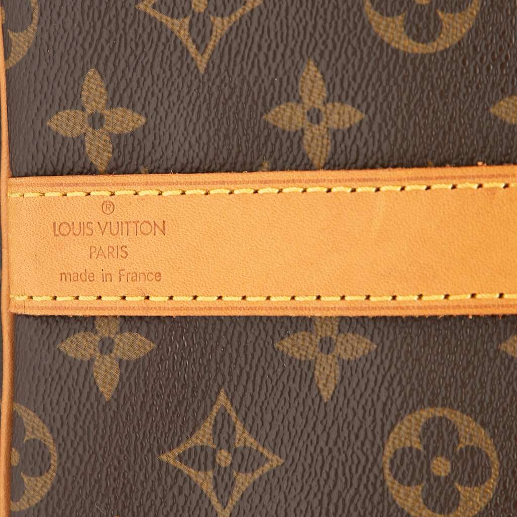 Louis Vuitton Monogram Keepall Bandouliere 55 Brown Very good condition - Box View