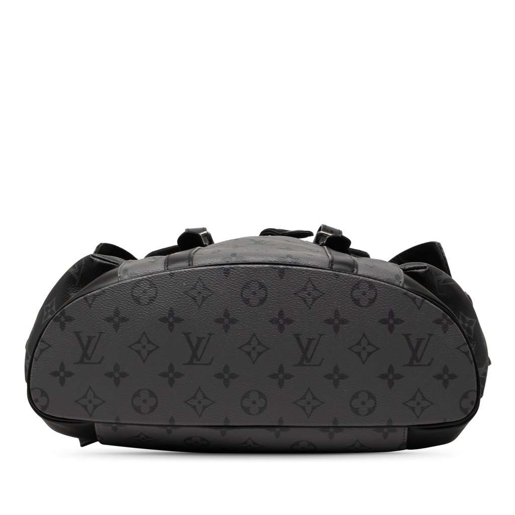 Louis Vuitton Monogram Reverse Eclipse Christopher PM Black Very good condition - Inside View