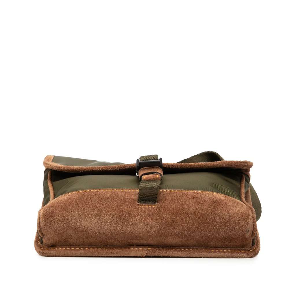 Prada Suede Trimmed Re Nylon Smartphone Case Green Very good condition - Inside View