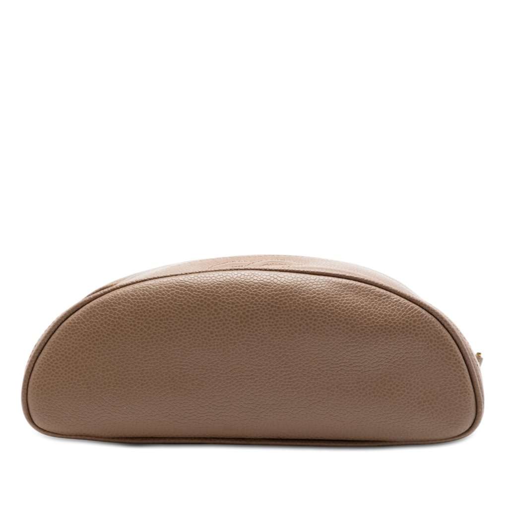 Chanel Triple CC Caviar Crossbody Brown Leather Very good condition - Inside View