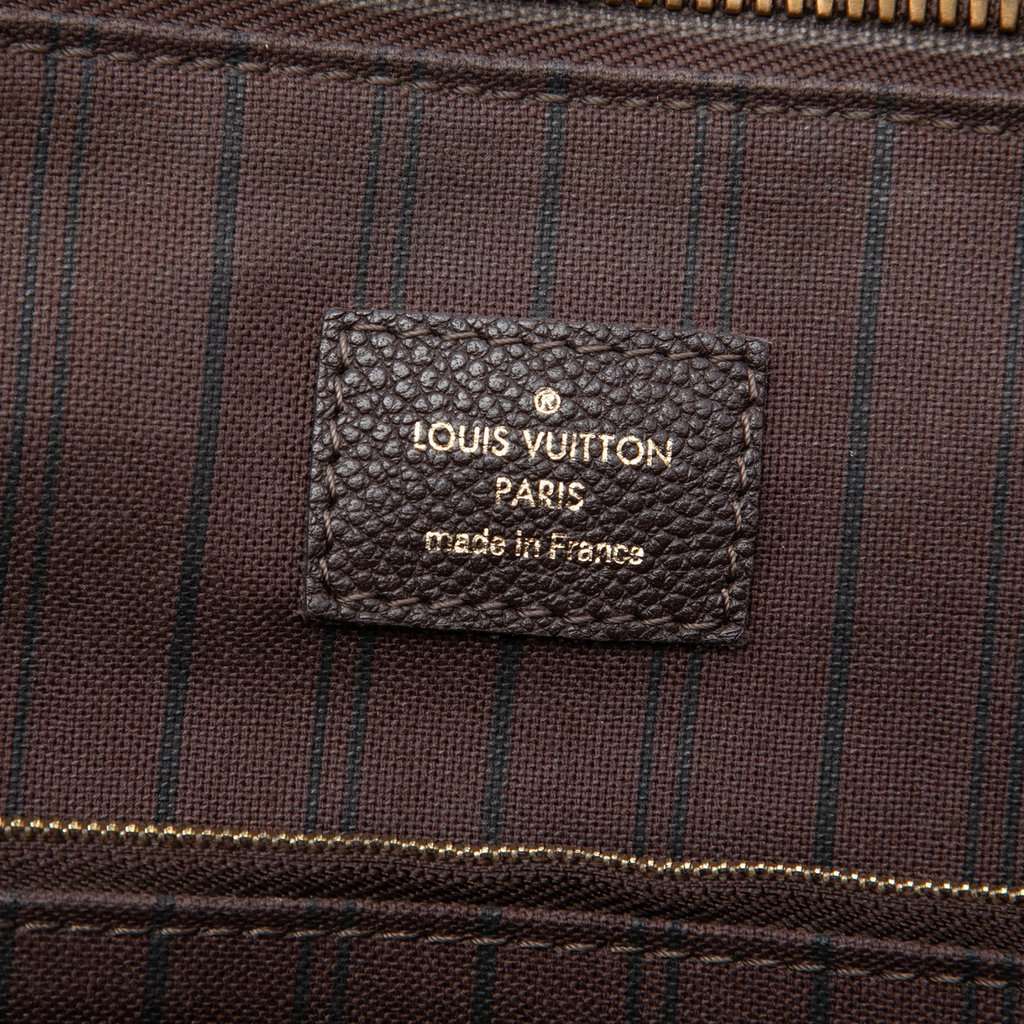 Louis Vuitton Monogram Empreinte Lumineuse PM Brown Leather Very good condition - Box View