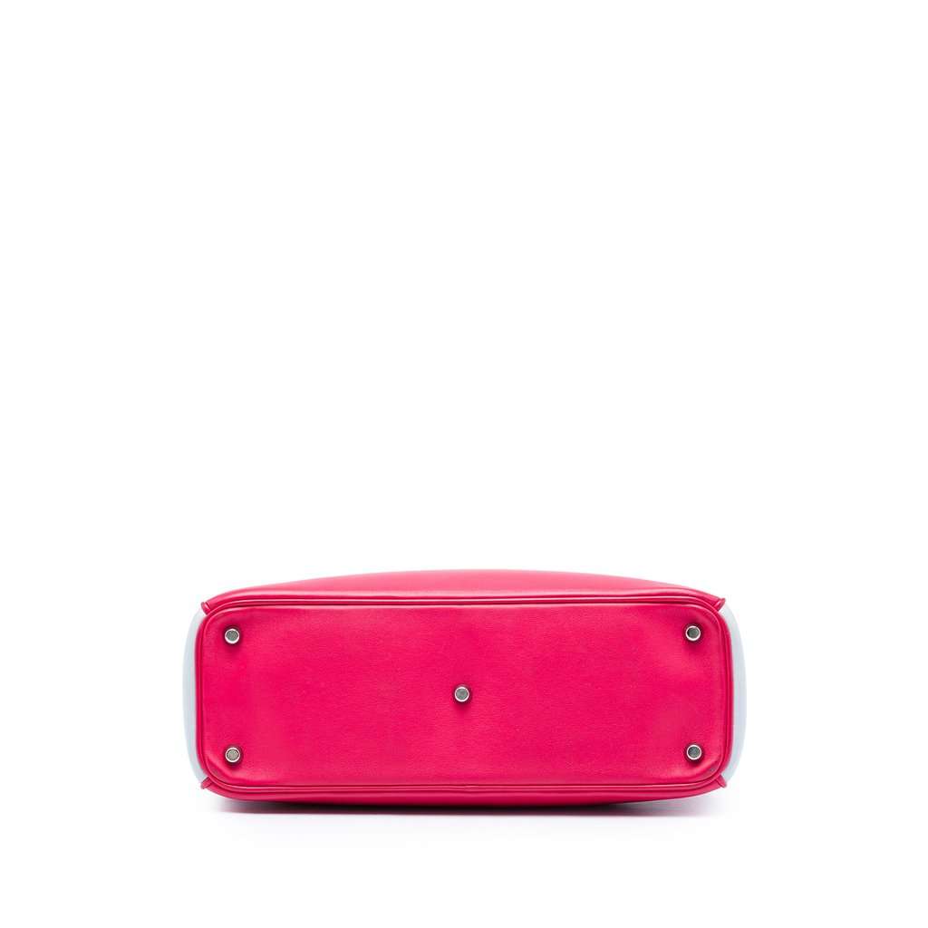 Dior Medium Tricolor Calfskin Diorissimo Tote Pink Leather Very good - Inside View