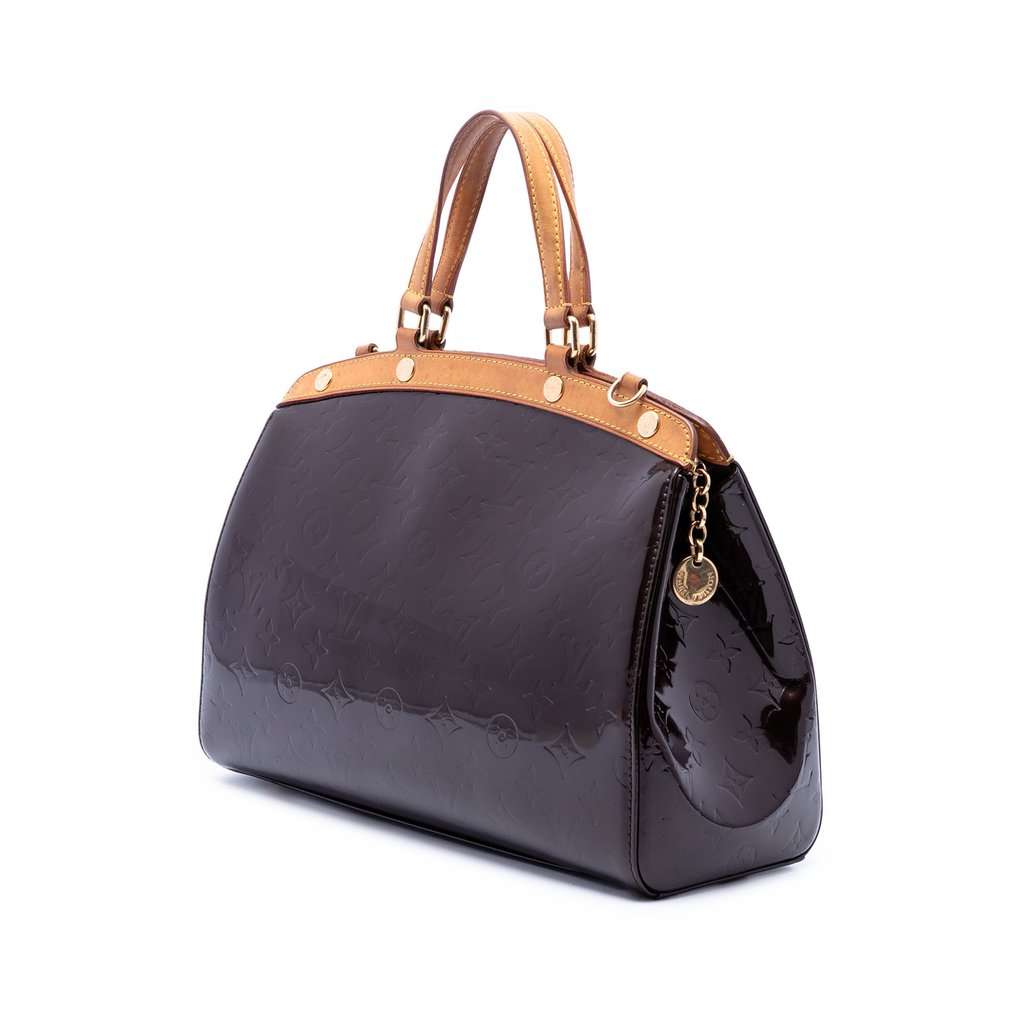 Louis Vuitton Monogram Vernis Brea PM Purple Leather Very good condition - Back View