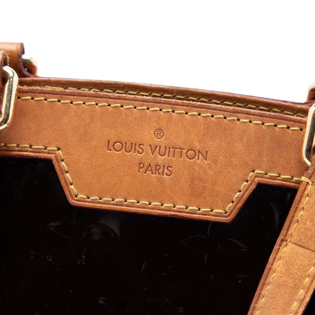 Louis Vuitton Monogram Vernis Brea PM Purple Leather Very good condition - Box View